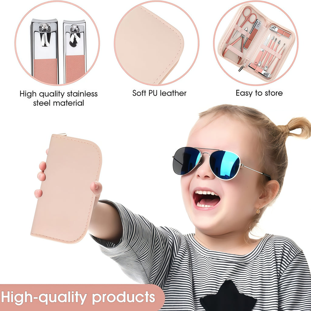 Nail Clippers and Beauty Tool Portable Set Manicure Set 12 in 1